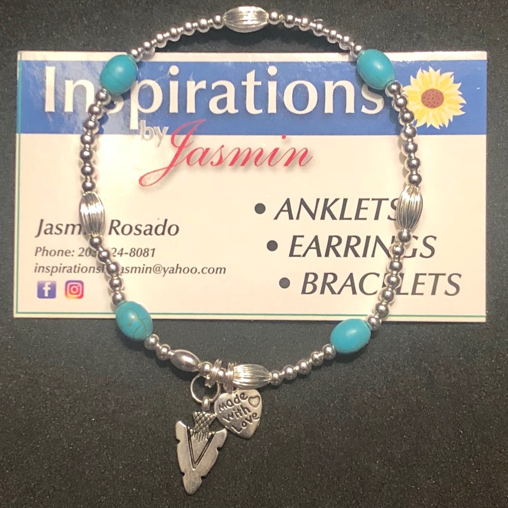 Silver plated stretch bracelets